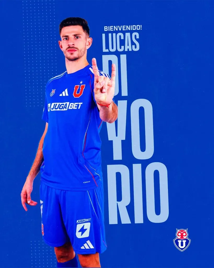 Lucas Di Yorio ya es refuerzo del Bulla. Foto: U. de Chile.