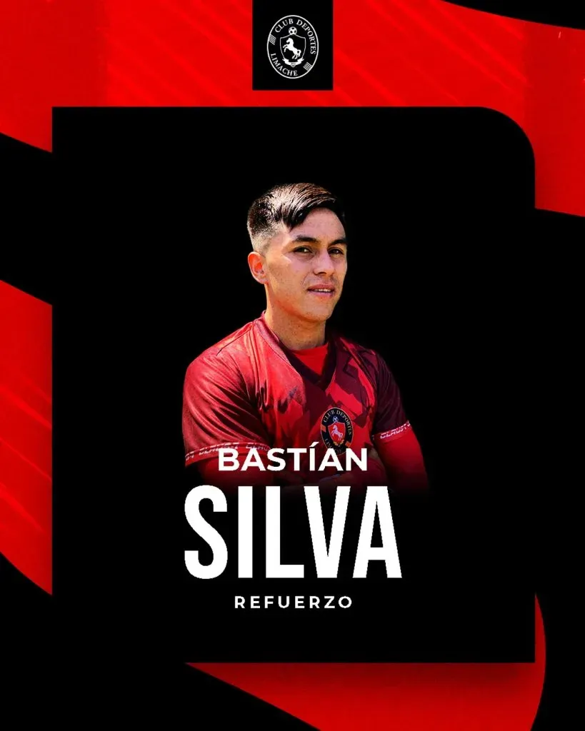 Bastián Silva estira la larga lista de refuerzos de los Tomateros. Foto: Deportes Limache.