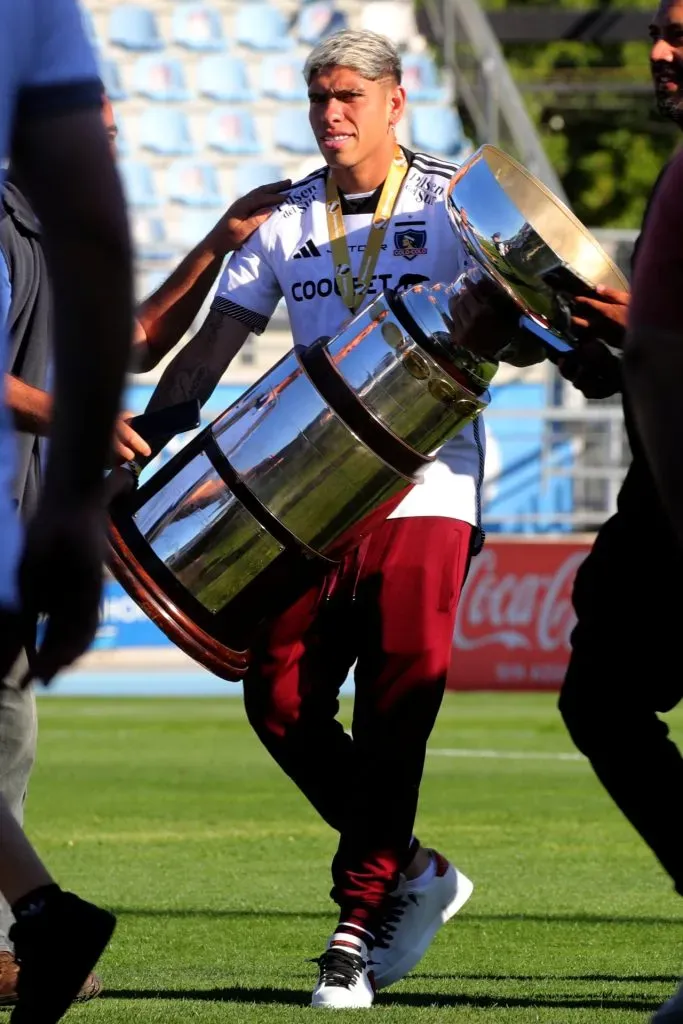 Carlos Palacios dejará Colo Colo tras ganar tres títulos para jugar en Boca Juniors (Photosport)