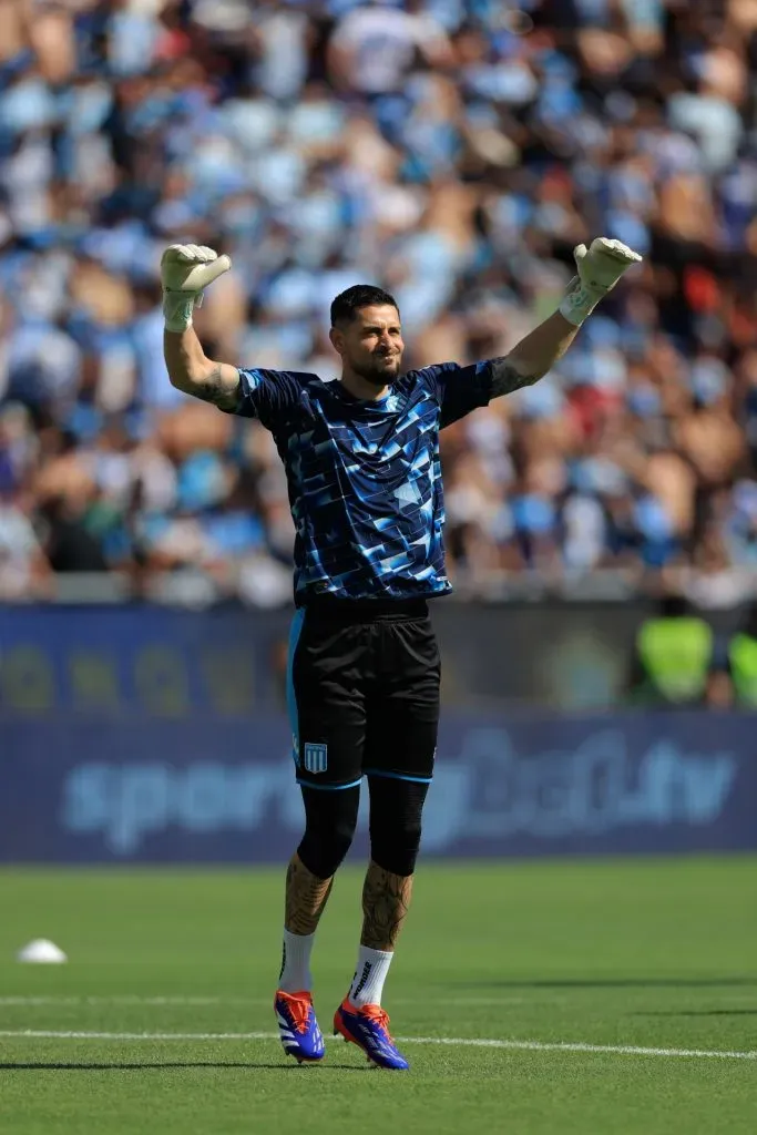 Gabriel Arias ganó la Copa Sudamericana 2024 con Racing (Getty Images)