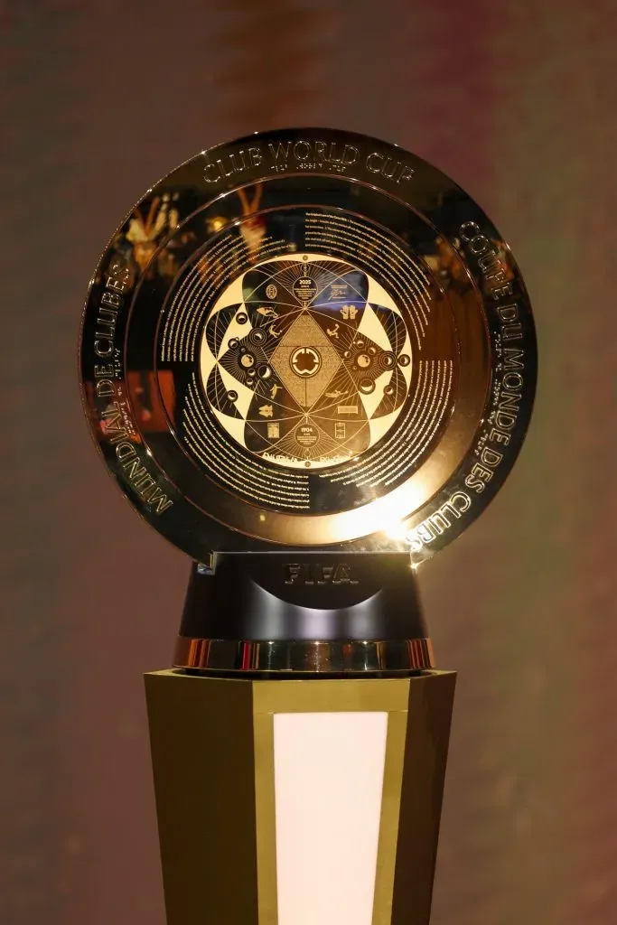 El trofeo del Mundial de Clubes 2025 (Getty Images)