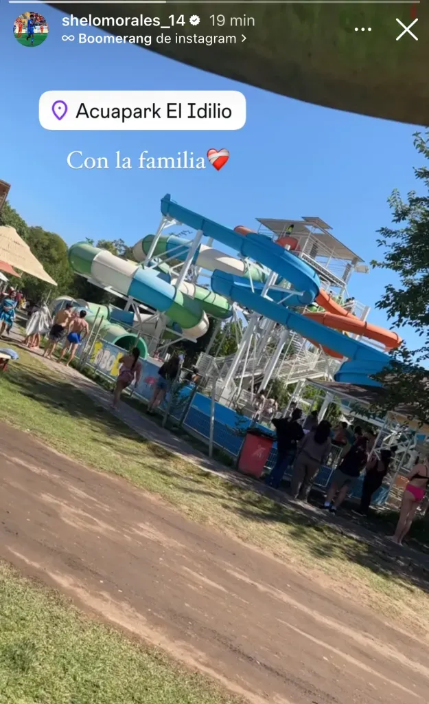 La foto compartida por Marcelo Morales el fin de semana.