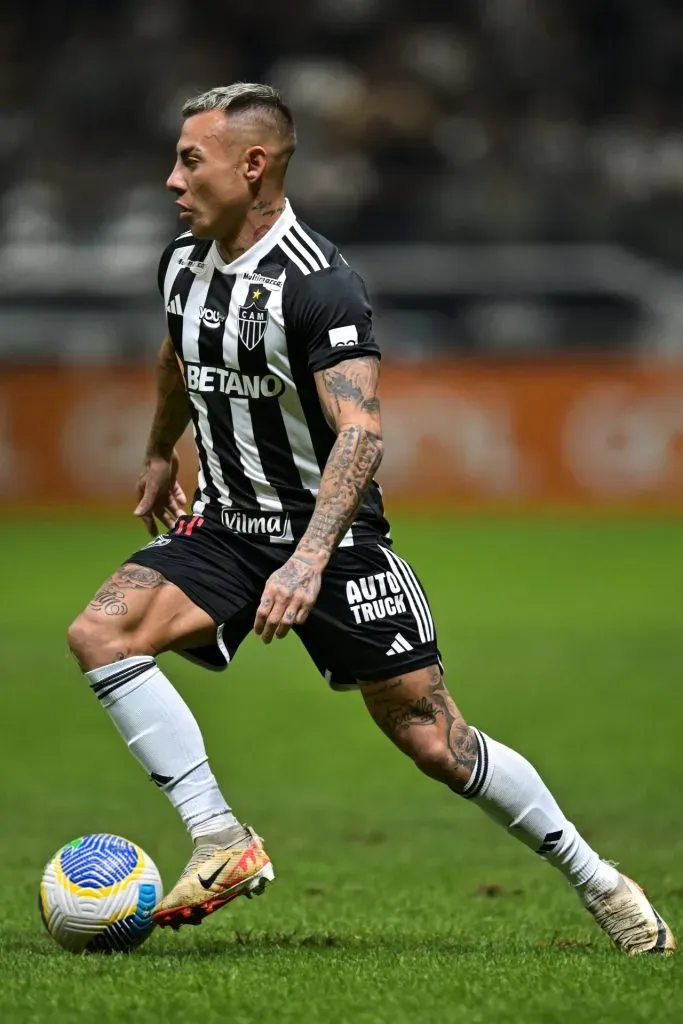 Eduardo Vargas tuvo un paso de cuatro temporadas y media en Atlético Mineiro (Getty Images)