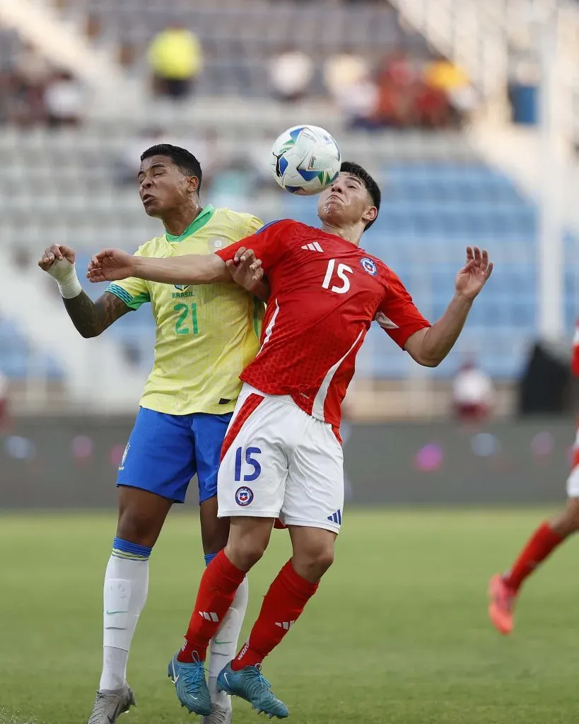 Chile hizo buenos 60 minutos ante Brasil