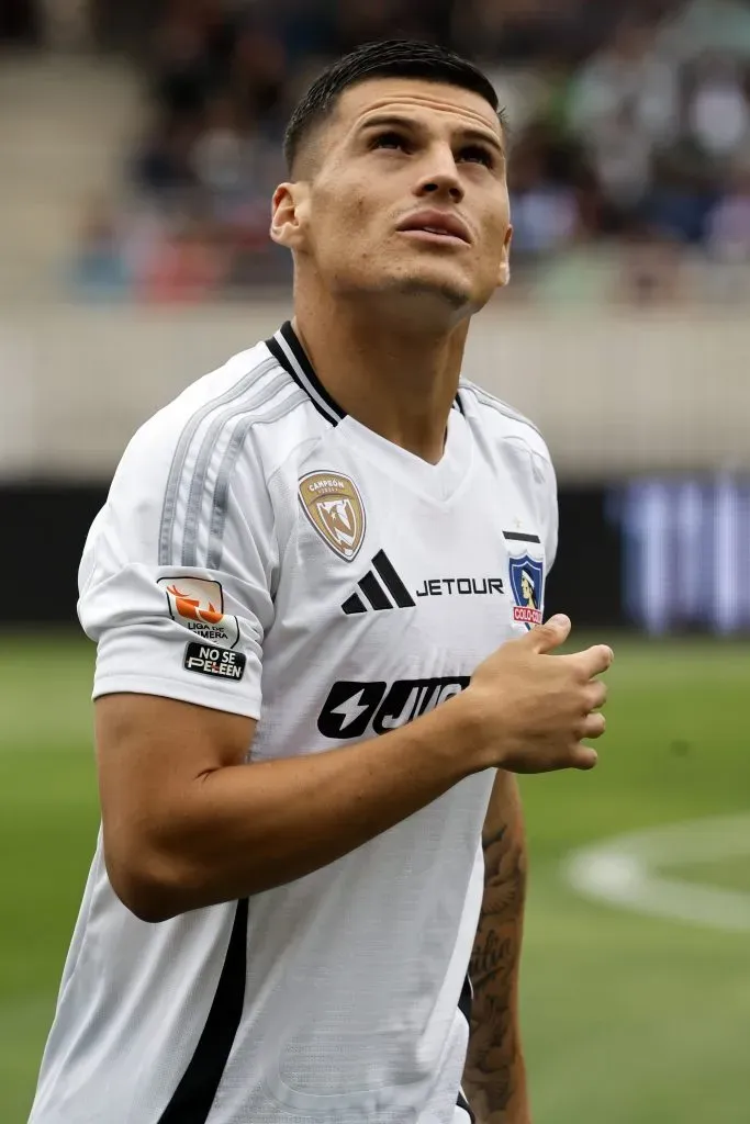 Lucas Cepeda prometió una mejor versión de Colo Colo este fin de semana. Foto: Photosport.