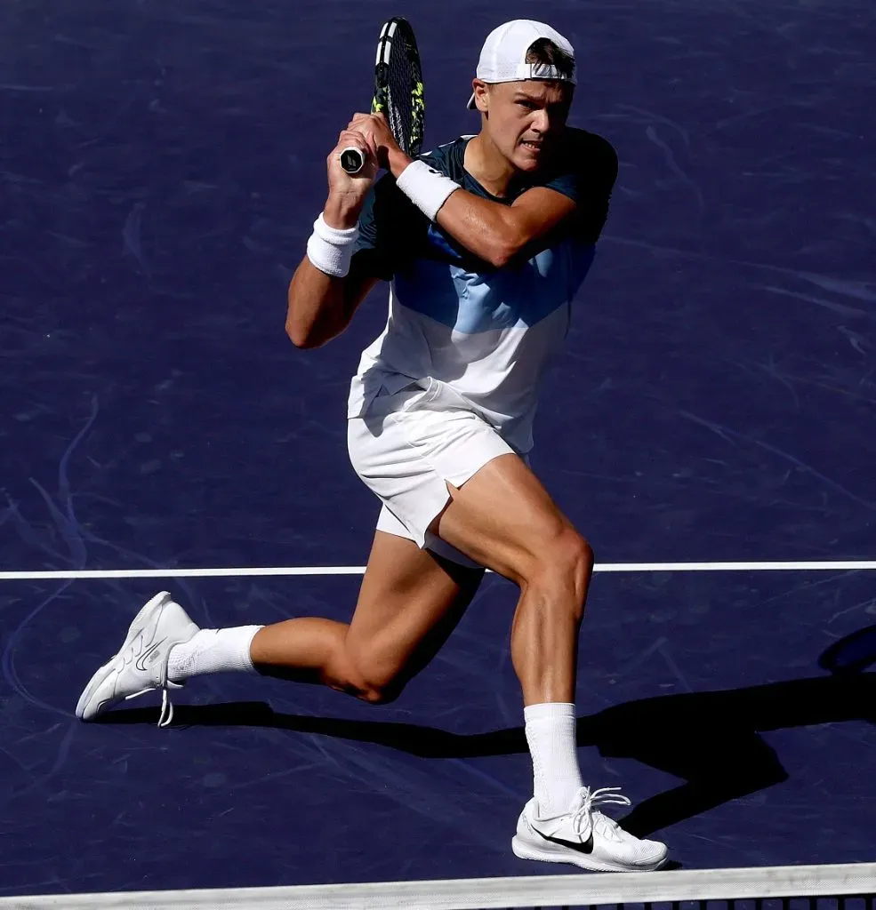 Holger Rune en la semifinal del Indian Wells 2025 (Getty Images).