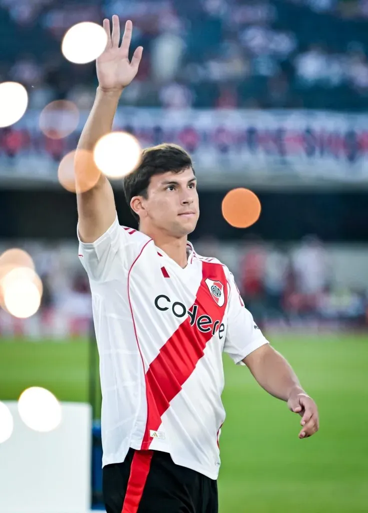 Gonzalo Tapia volverá a tener acción en River Plate por decisión del técnico Marcelo Gallardo (Getty Images)