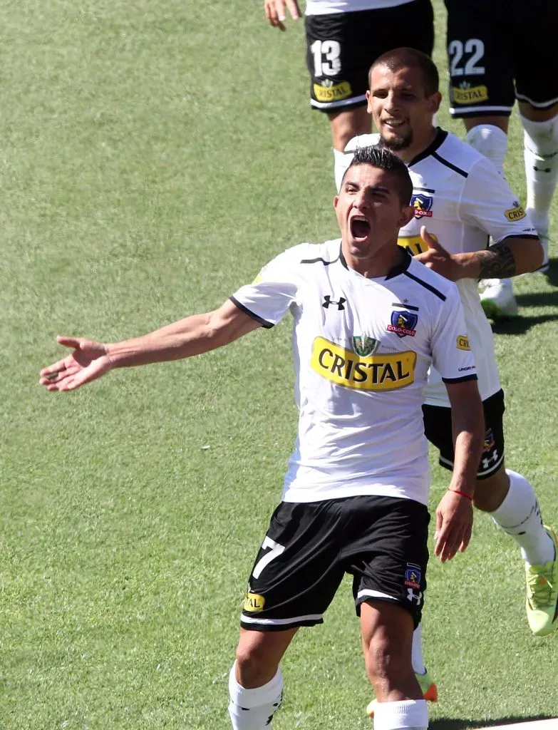 Flores y el gol del título /Photosport