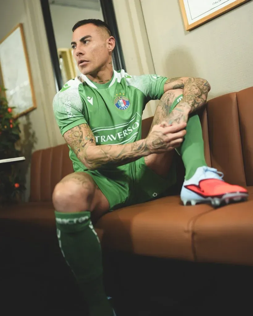 Los Itálicos dan el golpe del mercado con el fichaje de Eduardo Vargas. Foto: Audax Italiano.