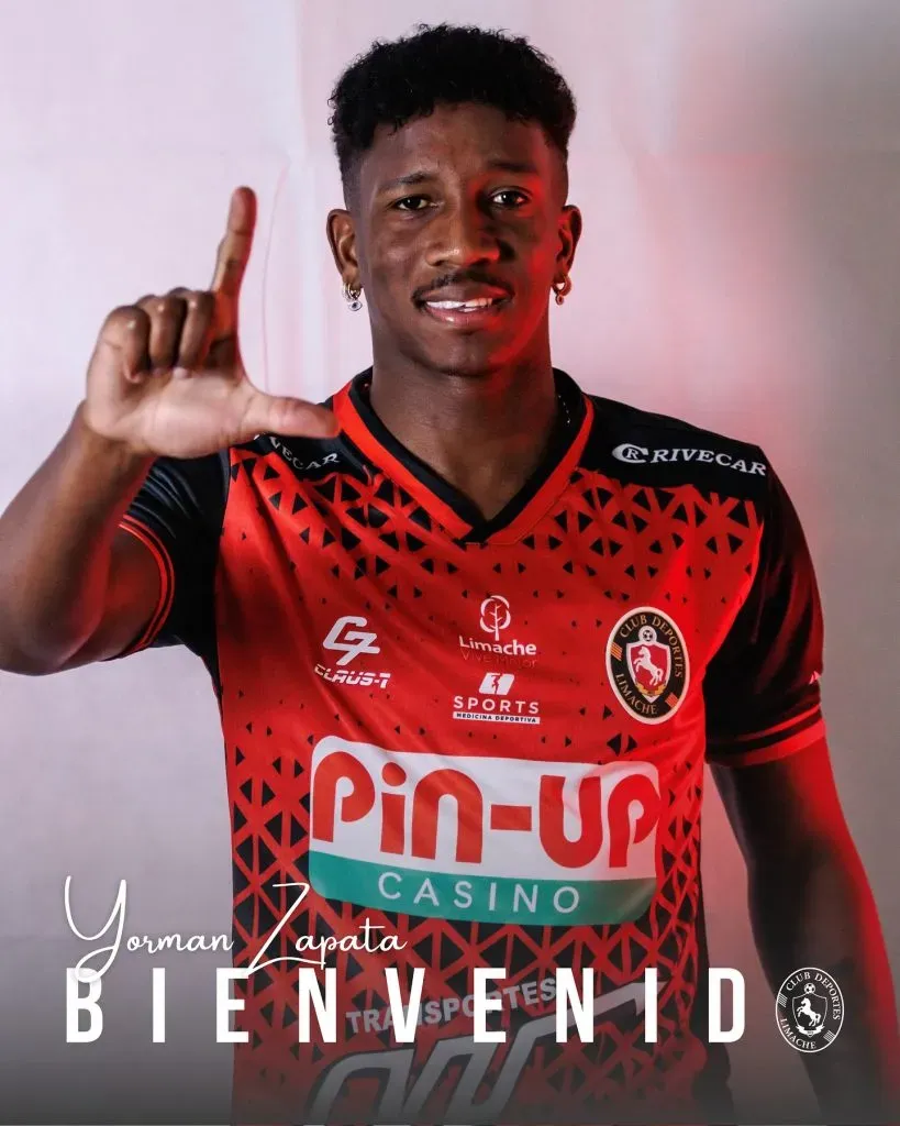Yorman Zapata llega a Deportes Limache para lo que queda de 2025. Foto: D. Limache.