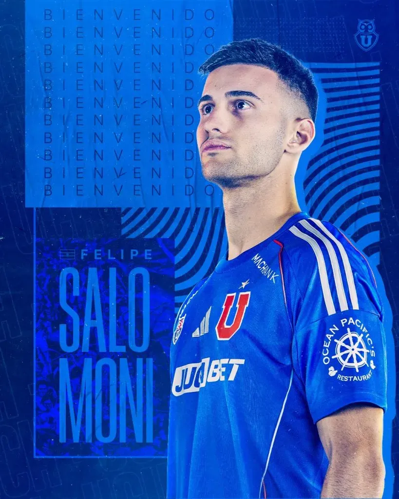 Felipe Salomoni se suma a la U para la segunda rueda. Foto: U. de Chile.