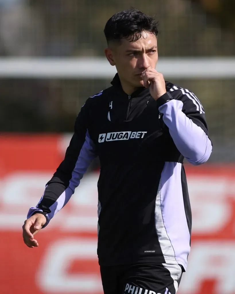 Cristián Zavala quiere salir lo antes posible de Colo Colo tras ser cortado. Foto: Colo Colo.