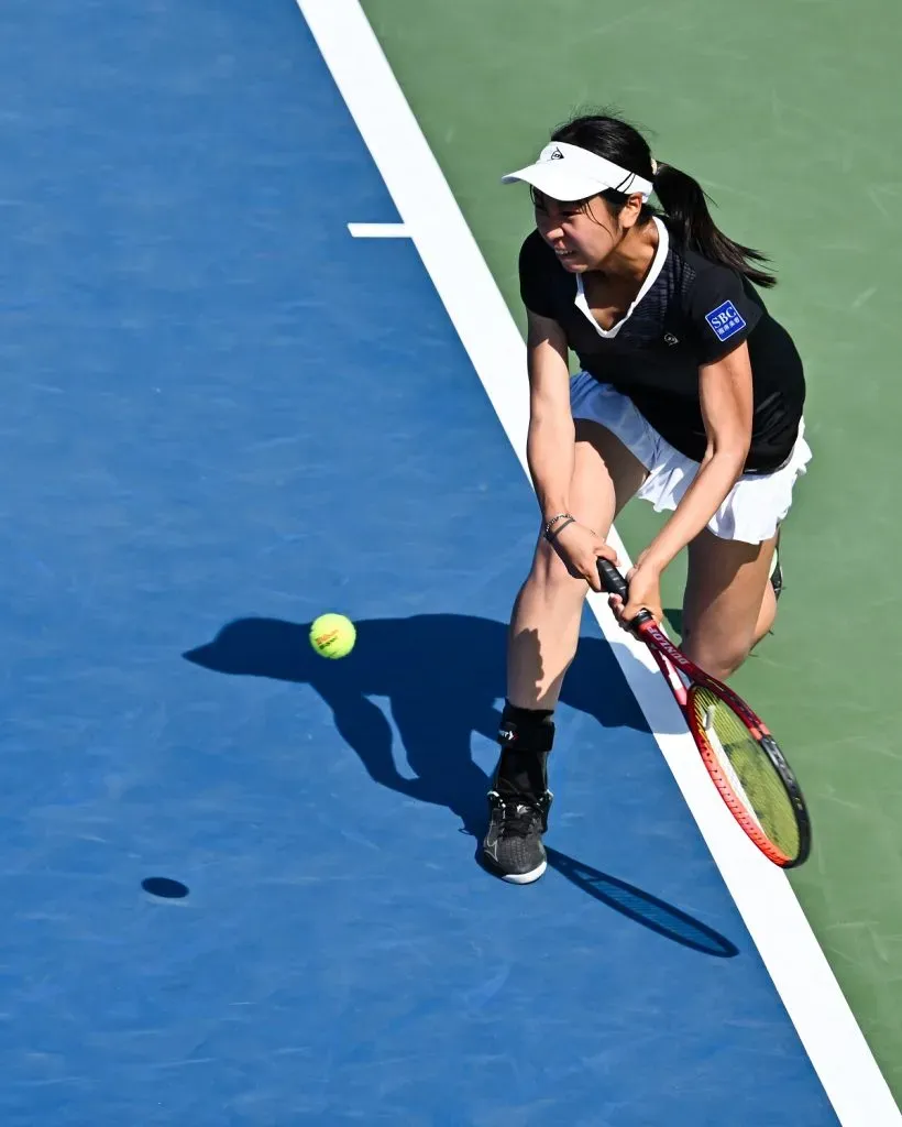 Aoi Ito contra Jasmine Paolini durante el Masters 1000 de Canadá 2025 (Getty Images).