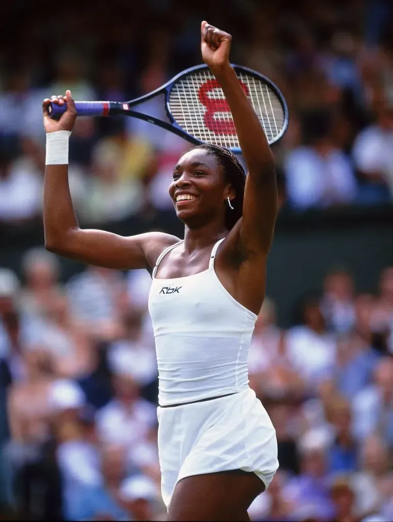 Venus Williams  en 2002 (Getty Images).