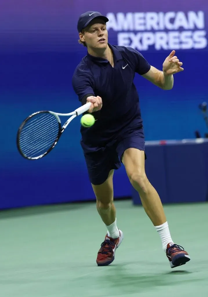 Jannik SInner en el US Open (Getty Images).