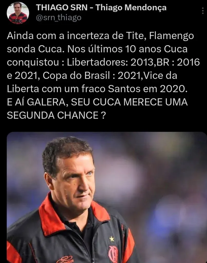 Thiago Mendonça via Twitter