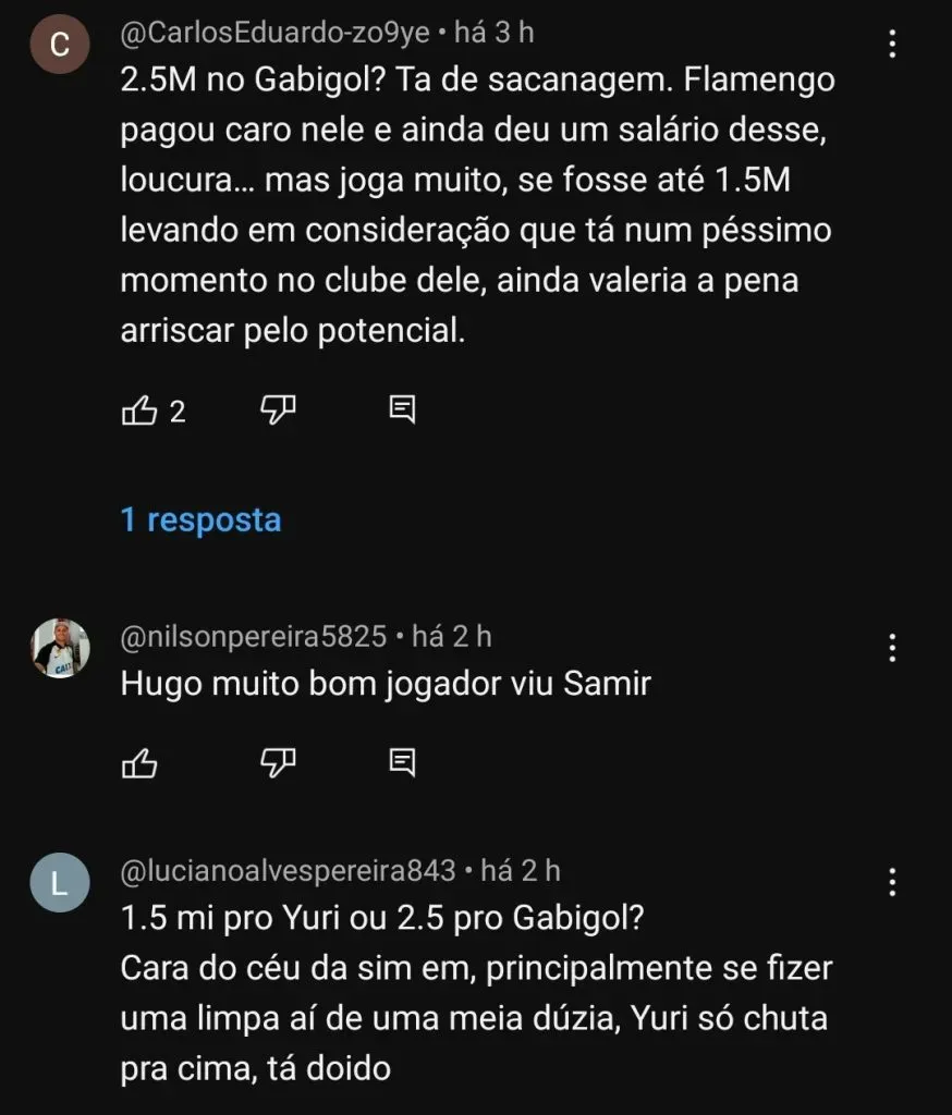 Repercussão via YouTube