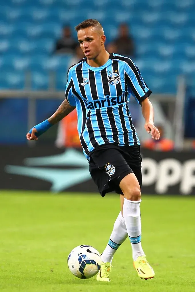 Luan é um ídolo recente do Grêmio. Foto: Lucas Uebel/Getty Images