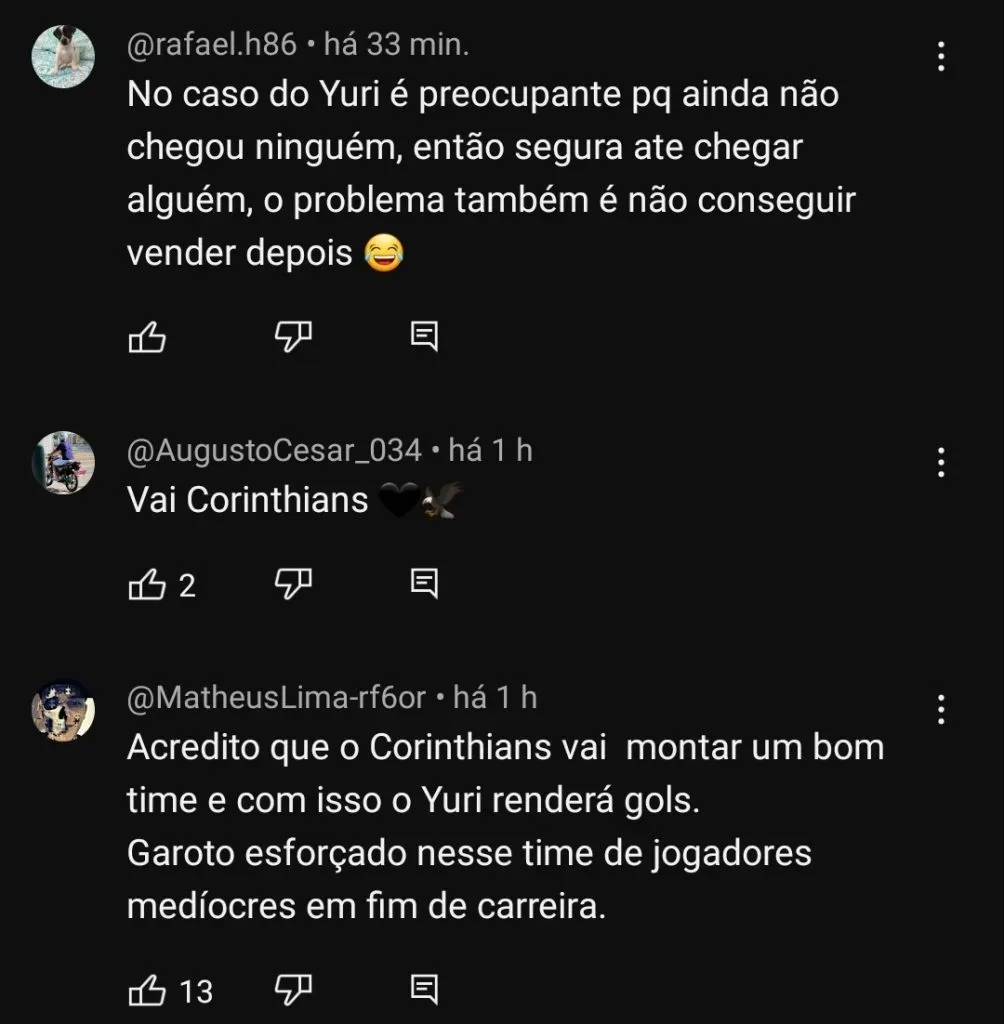 Repercussão via YouTube