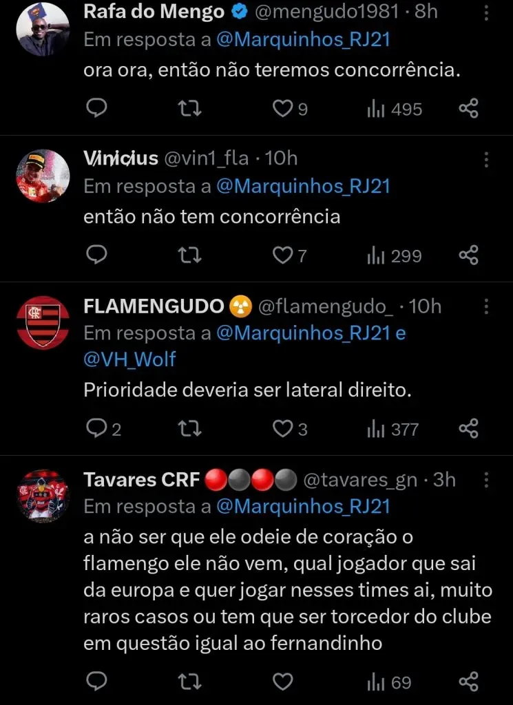 Repercussão via Twitter