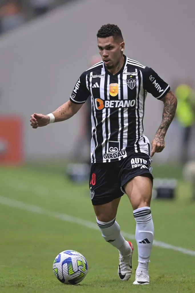 Paulino enquanto jogador do Galo. Foto: Pedro Vilela/Getty Images