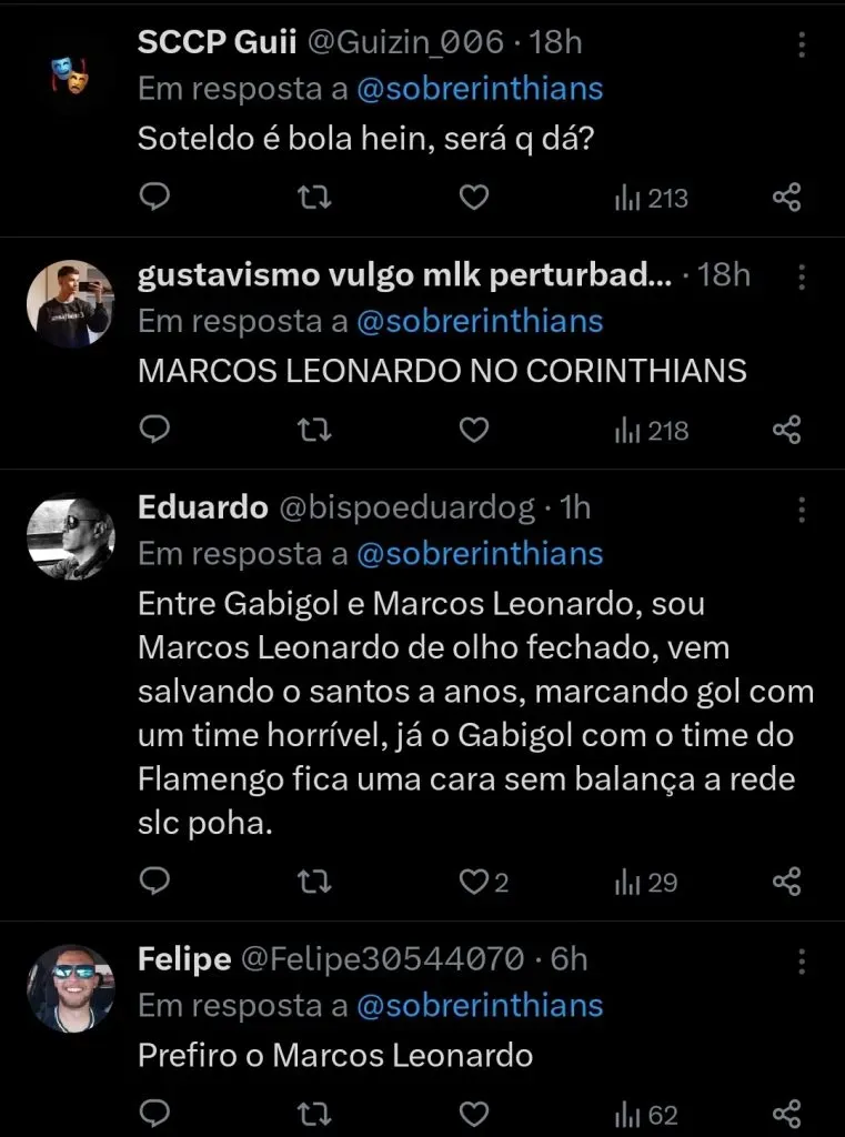 Repercussão via Twitter