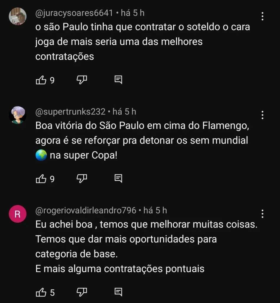 Repercussão via YouTube