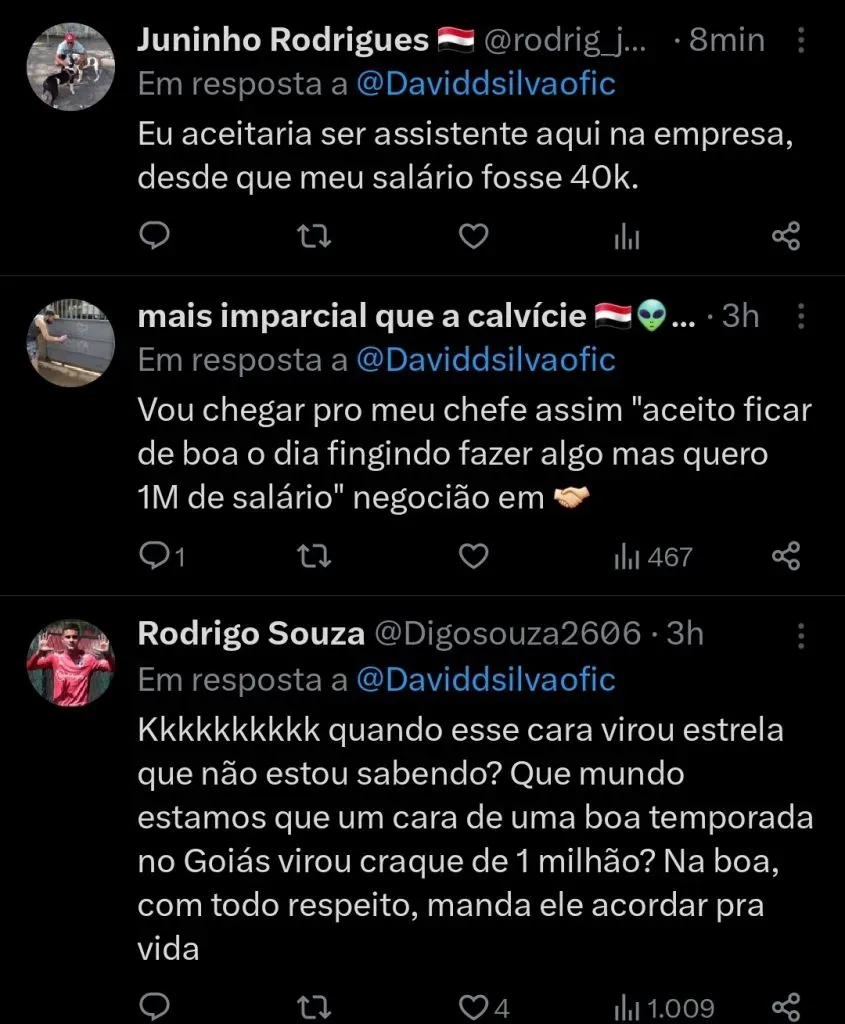 Repercussão via Twitter