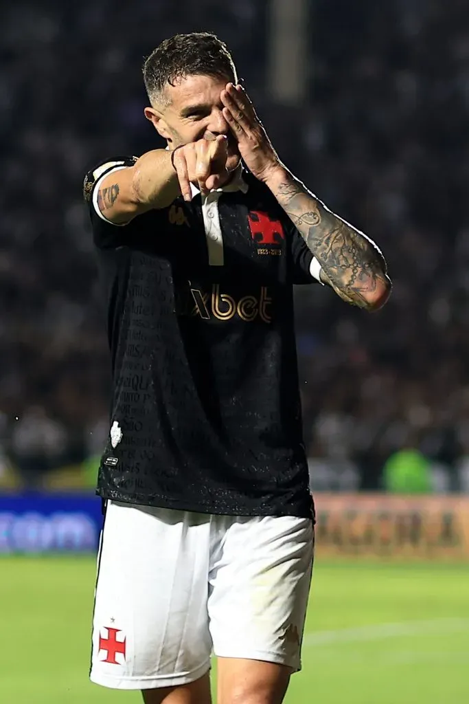 El PIrata viraliza gesto de comemoração no Vasco. Foto: Buda Mendes/Getty Images