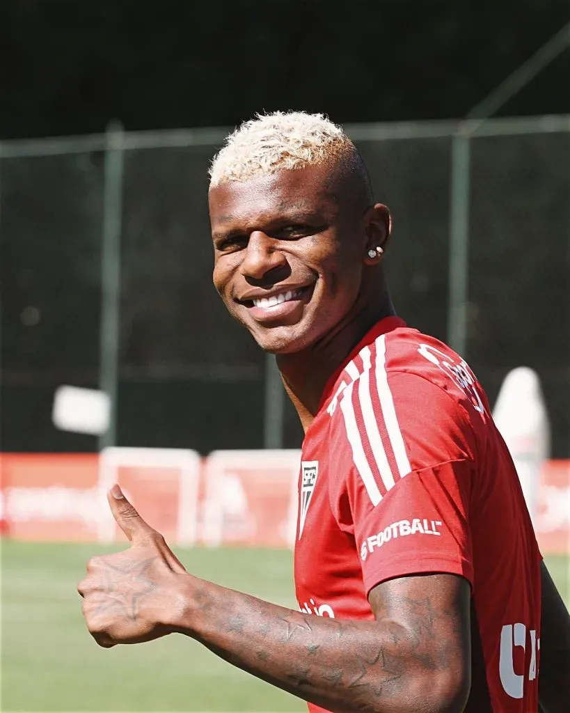 Arboleda, jogador do São Paulo | Foto: divulgação/saopaulofc.