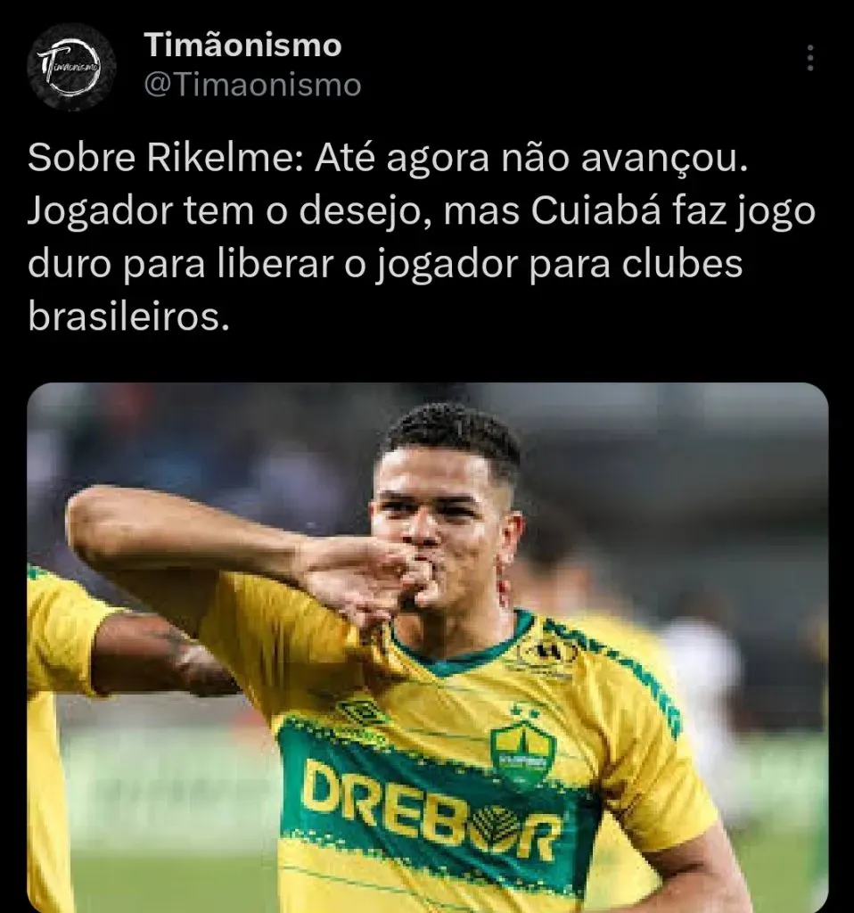 Repercussão via Twitter