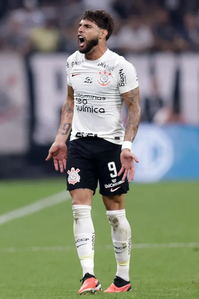 Yuri Alberto sofre lesão no Corinthians. Foto: Alexandre Schneider/Getty Images