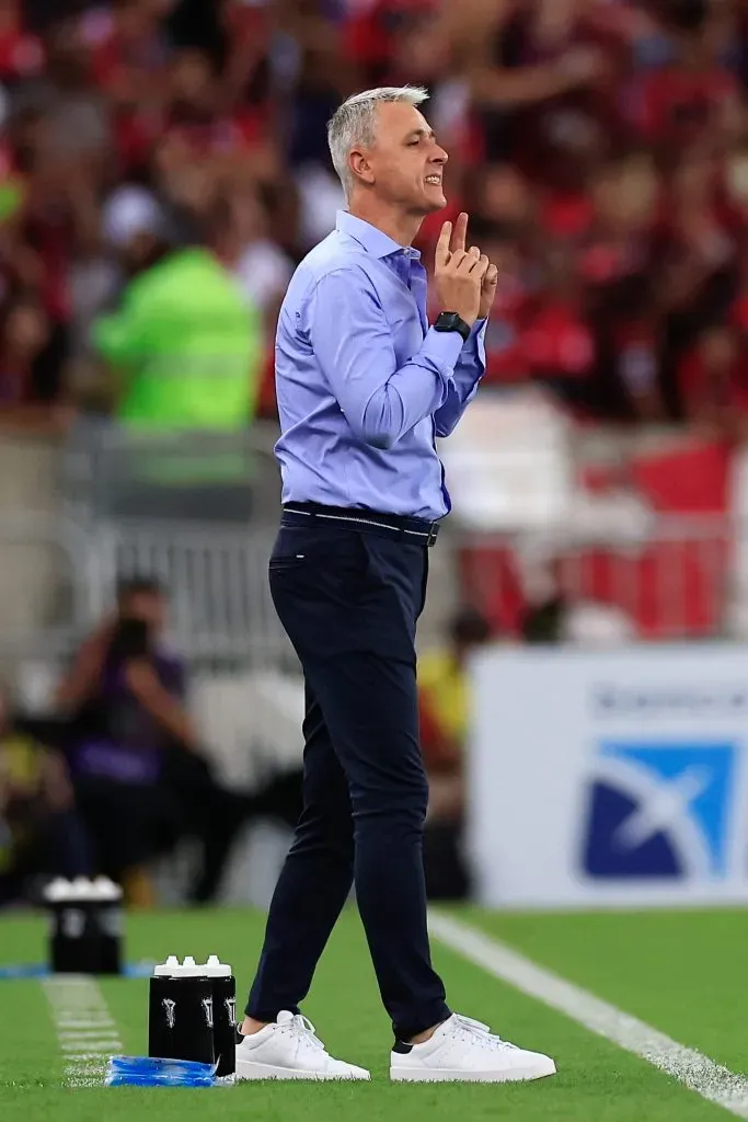 Tiago Nunes está por um fio no Botafogo. Foto: Buda Mendes/Getty Images