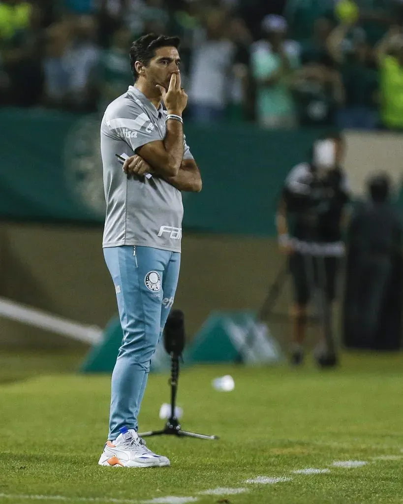 Abel Ferreira head coach of Palmeiras  (Photo by Ricardo Moreira/Getty Images)
