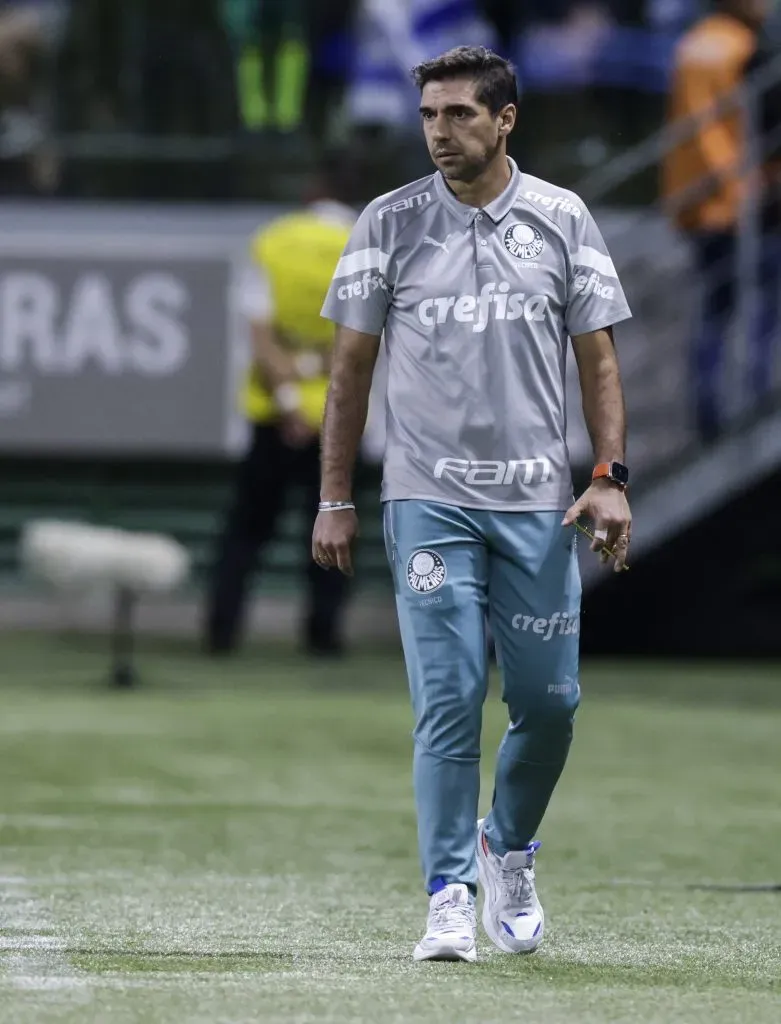 Belmonte toma atitude após xingar Abel Ferreira. Foto: Alexandre Schneider/Getty Images