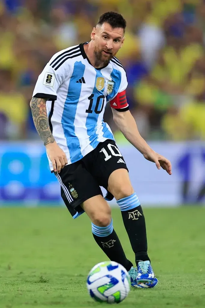 Lionel Messi é o sonho de Calleri no São Paulo. Foto: Buda Mendes/Getty Images