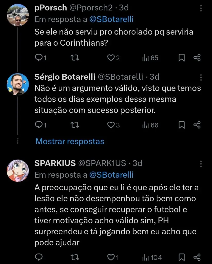 Repercussão via Twitter