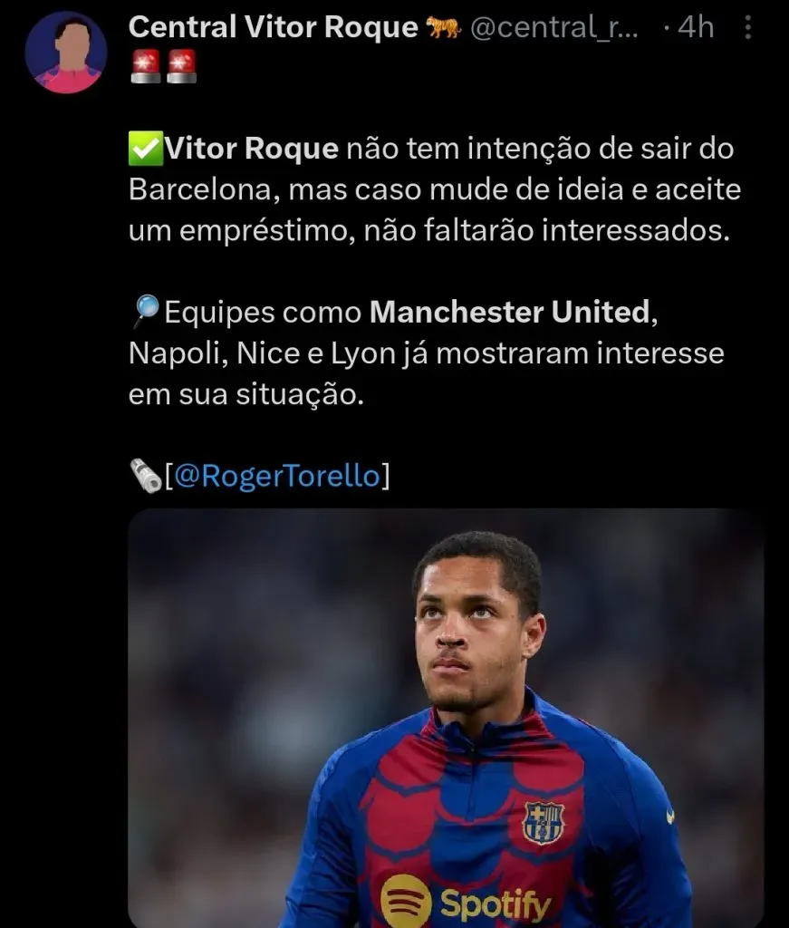 Repercussão via Twitter