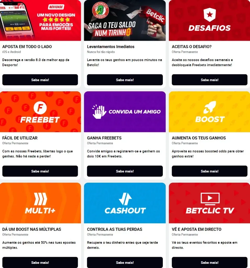 Promoções betclic