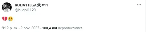 Trino publicado por Hugo Rodallega