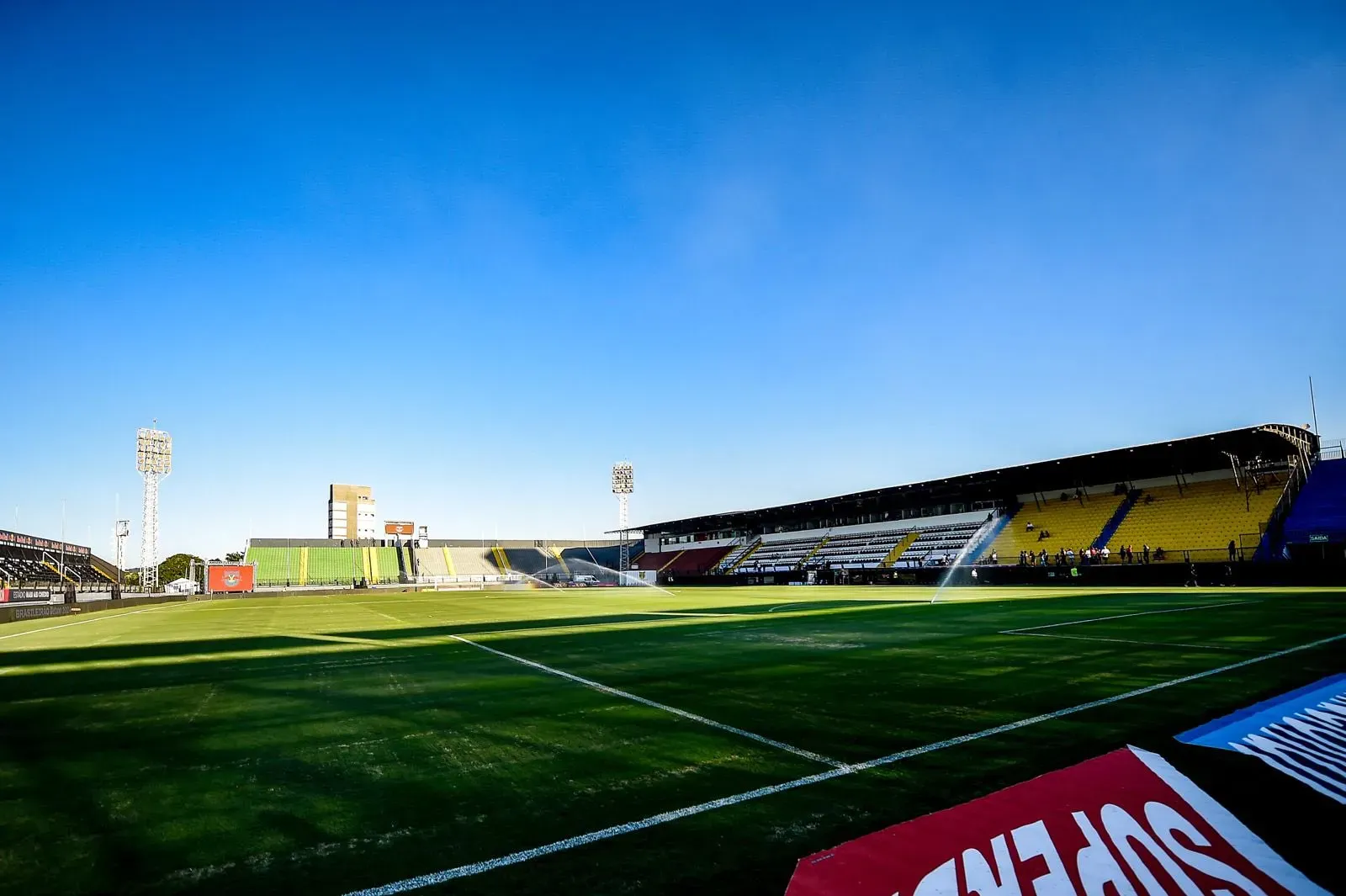 Estádio Nabizão. Foto: Marcelo Cortes / Flamengo.