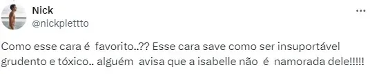 Davi é criticado