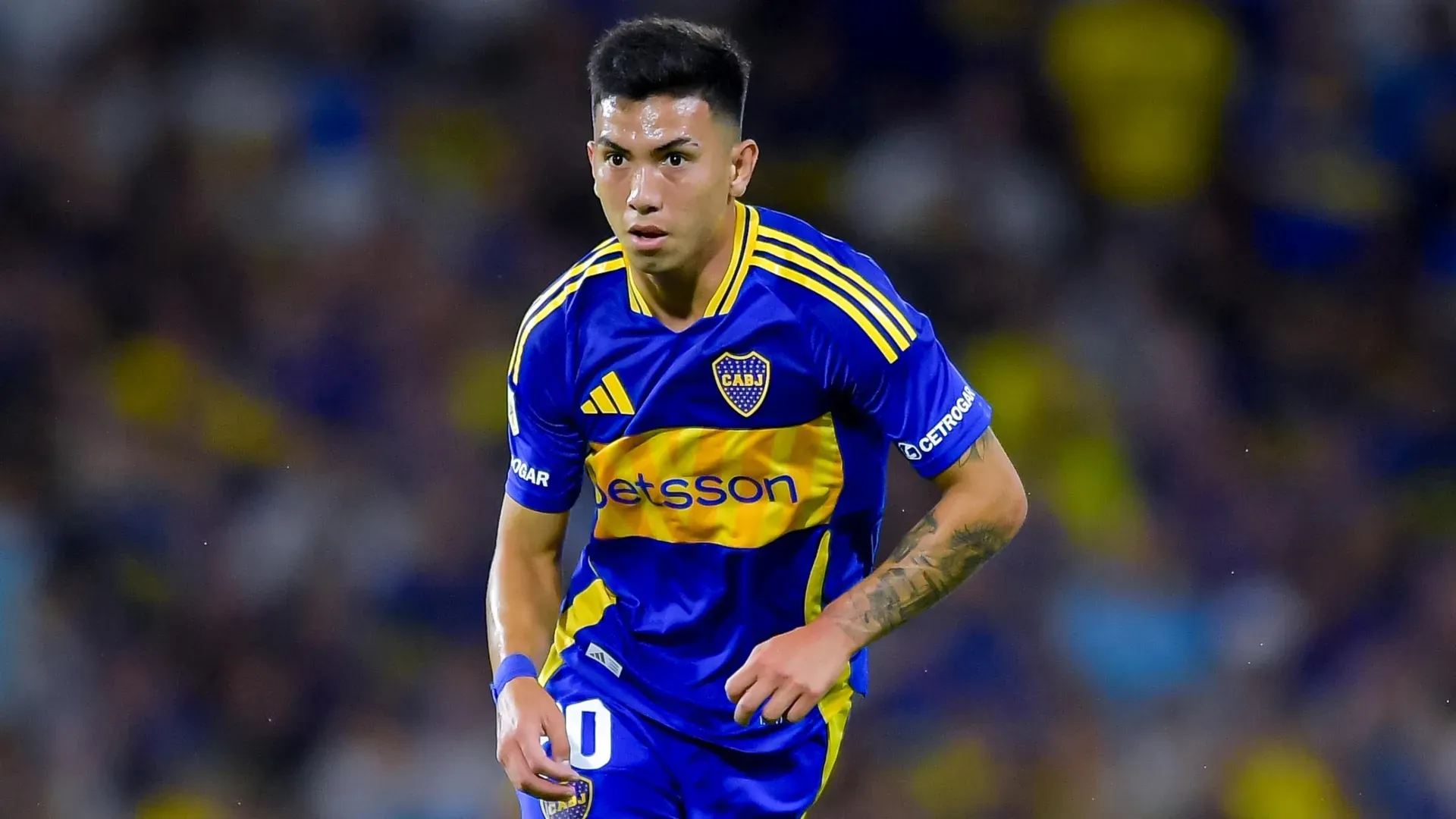 Alan Velasco, futbolista de Boca Juniors.