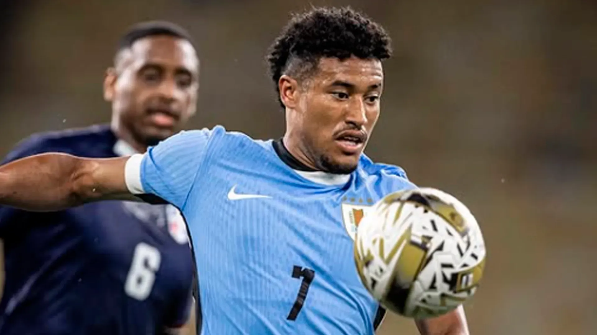 Kevin Amaro, jugador de la Selección de Uruguay. (Foto: Prensa AUF)