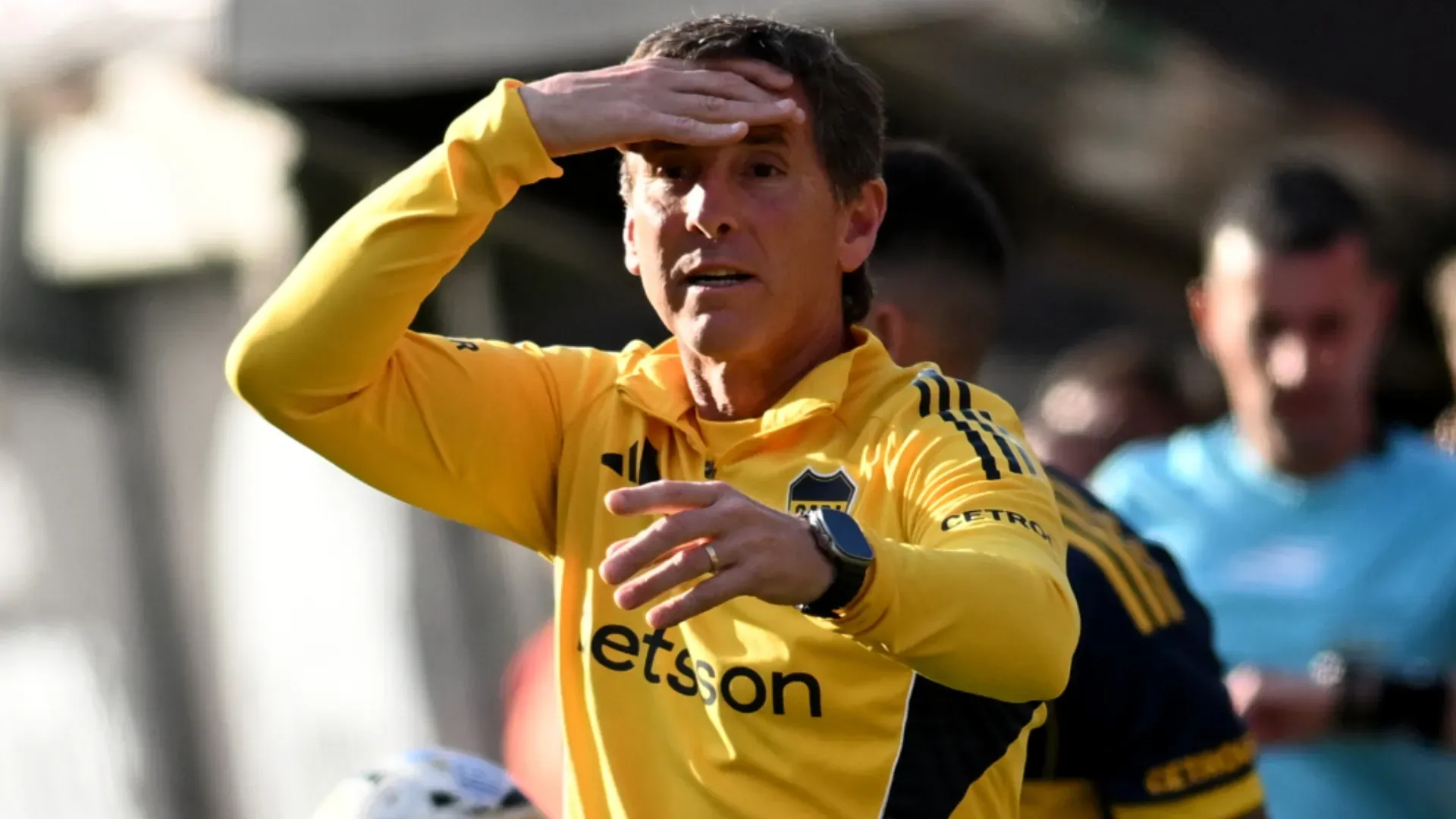 Todavía no se resolvió si Claudio Úbeda seguirá al frente del Xeneize (Getty).