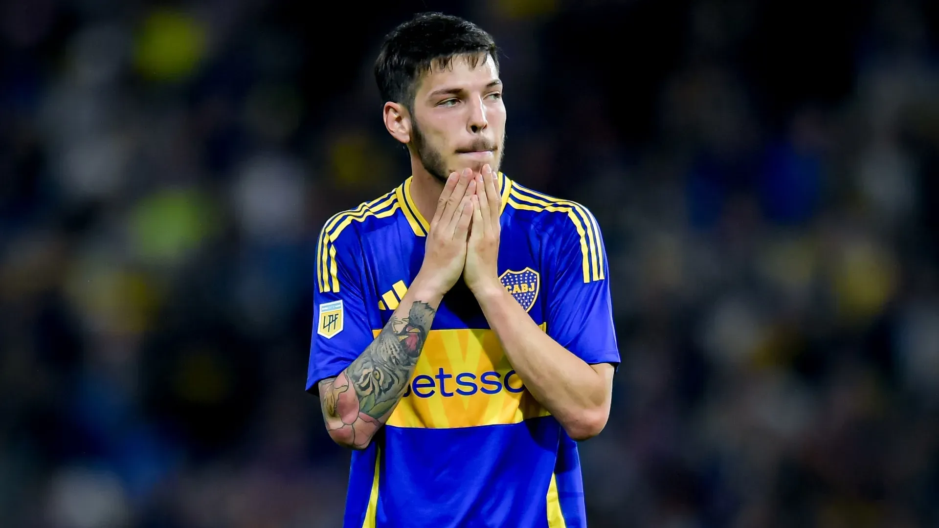 Agustín Martegani tuvo muy poco lugar en Boca. (Getty Images)