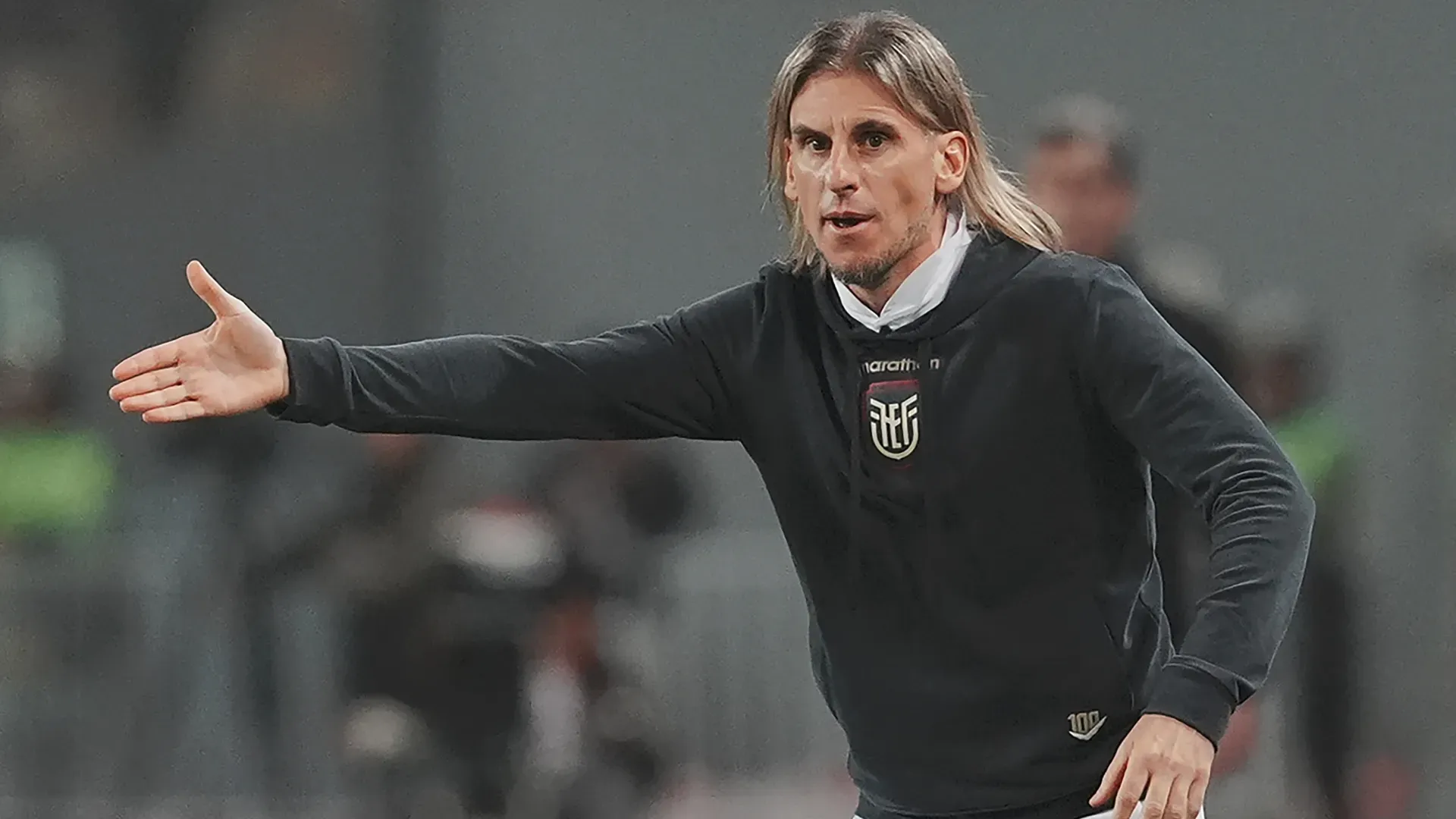 Sebastián Beccacece, entrenador de Ecuador. (Foto: Getty)