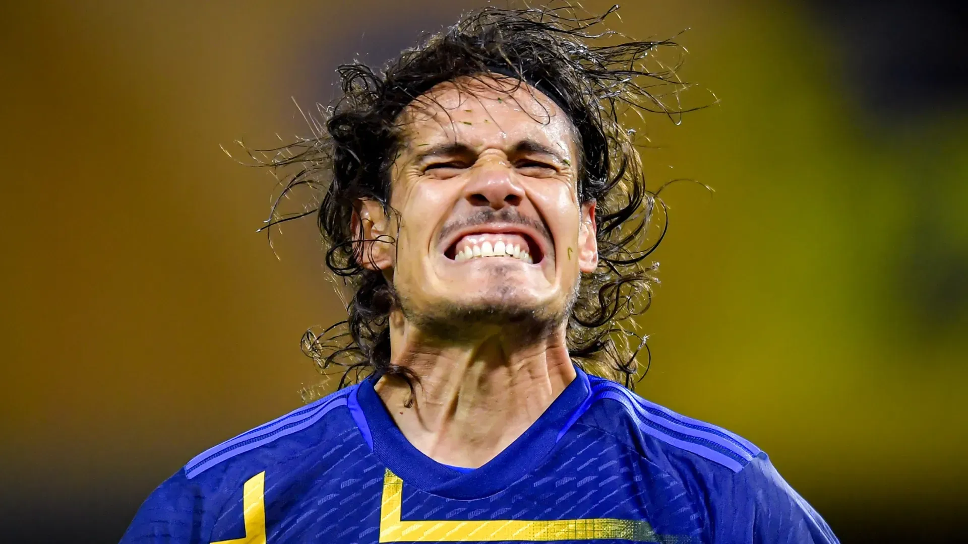Edinson Cavani, delantero de Boca. (Foto: Getty).