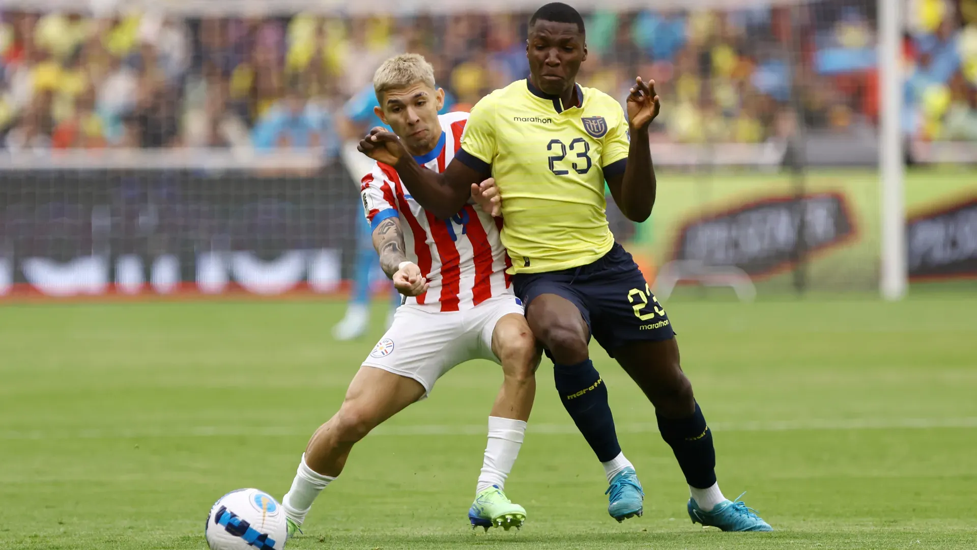 Julio Enciso and Moises Caicedo