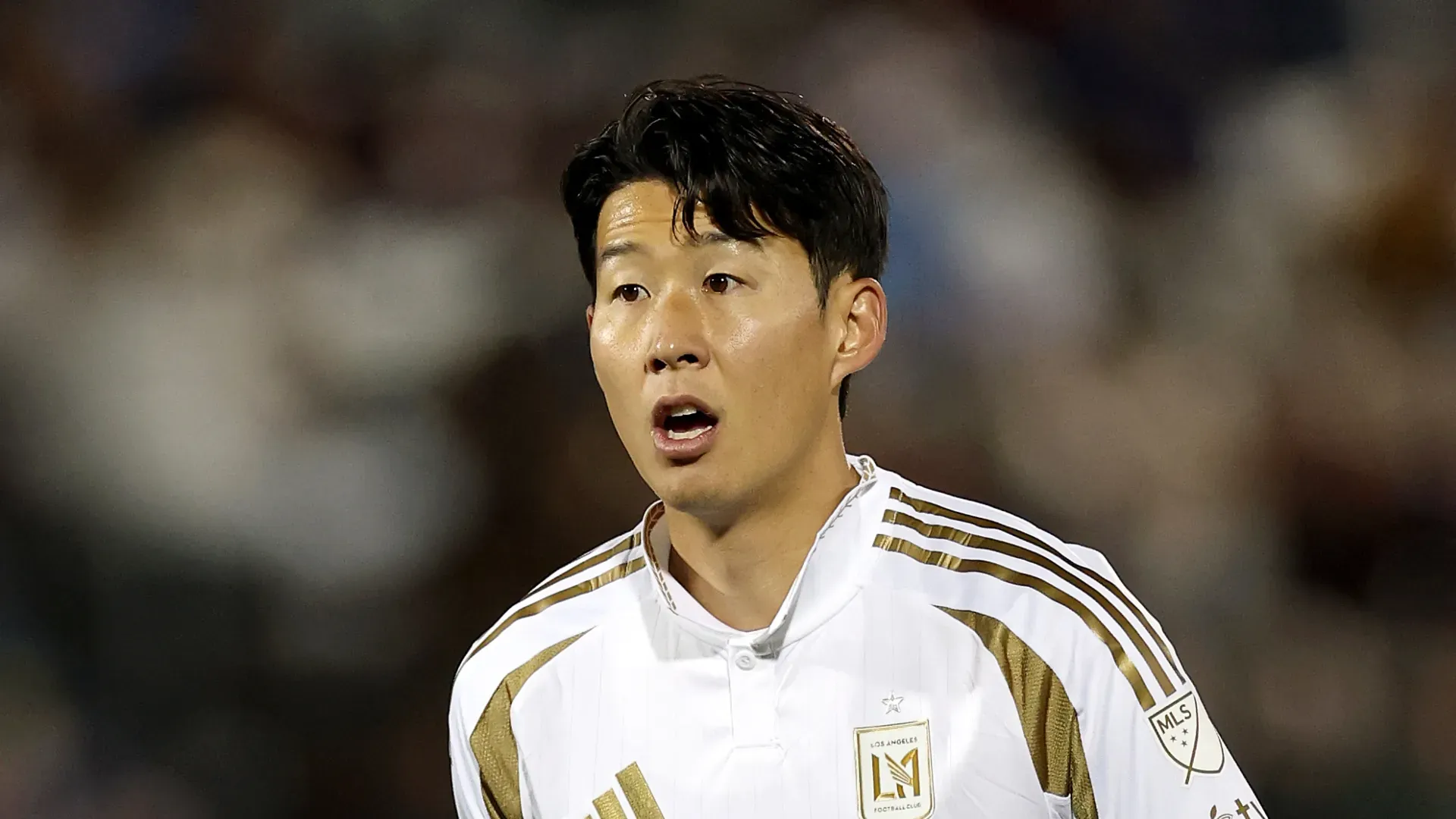 Heung Min Son of the Los Angles Football Club.